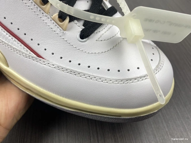 Jordan Retro White Off-White Red SP 2 DJ4375-106 Low 0611